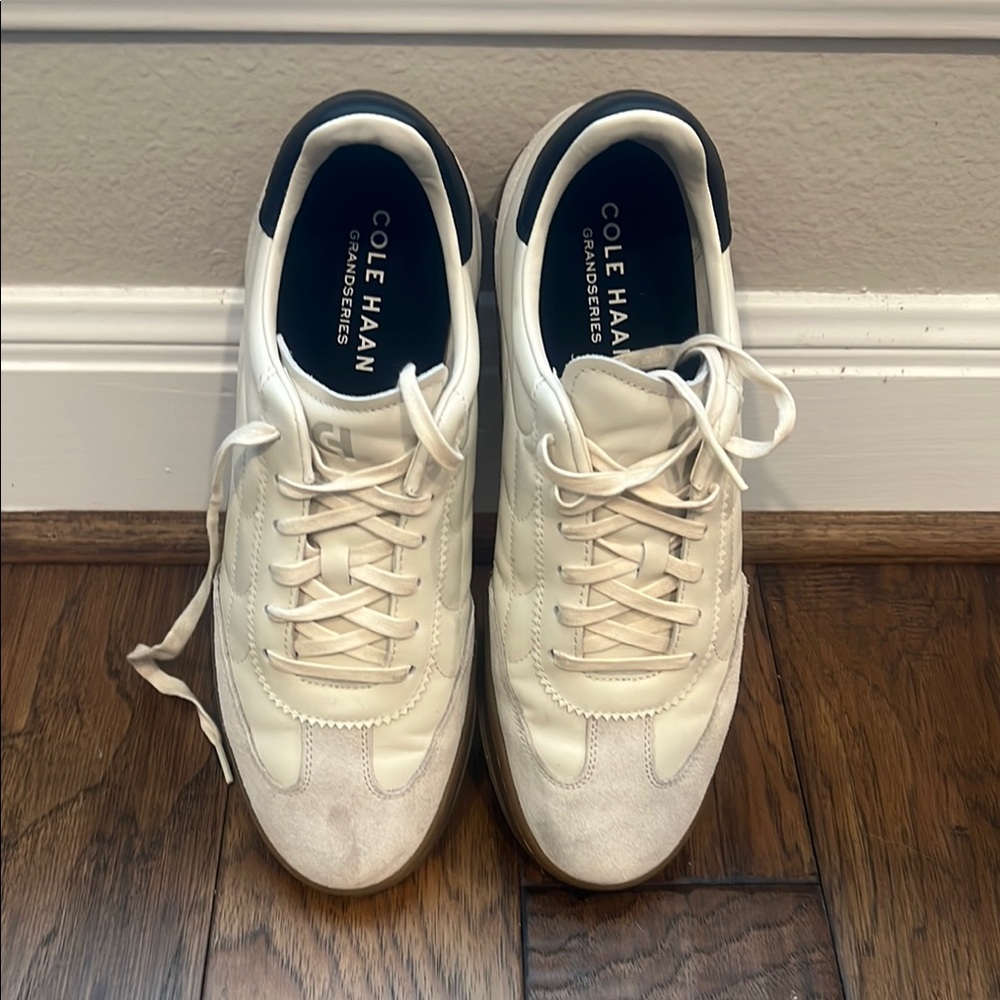 Cole Haan Men's Cream Sneakers